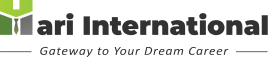 Hari International Logo White Version